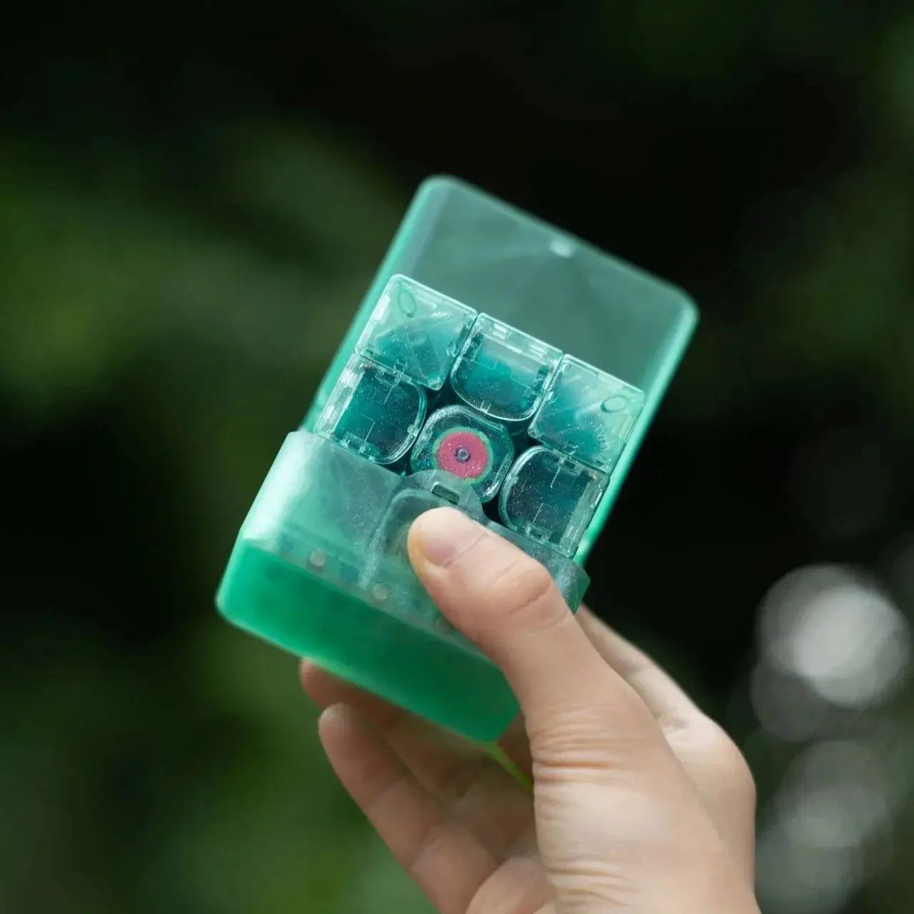 GAN15 Maglev Emeraldox Gan 3x3 cubo colección limitada de verano SpeedCube cubo magnético competición profesional juguete rompecabezas mágico