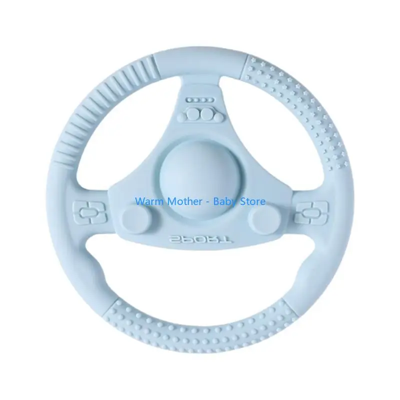 

Lightweight Teething Toy Safers & Health Baby Teether Wheel Baby Teether 57QE