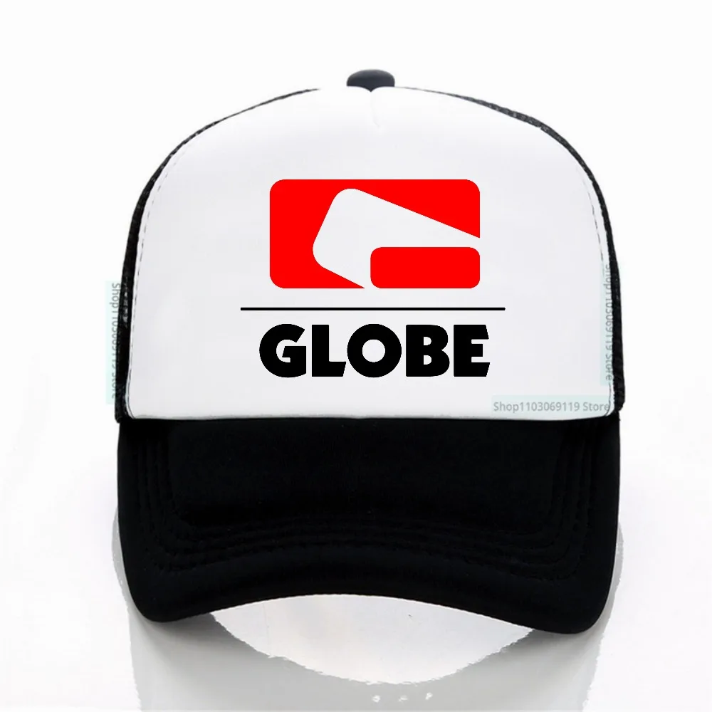 

Globe Baseball Hats Men Cotton Ball Cap Minimalist Style Outdoor Sport Daily Women Net breathable hats Casquette