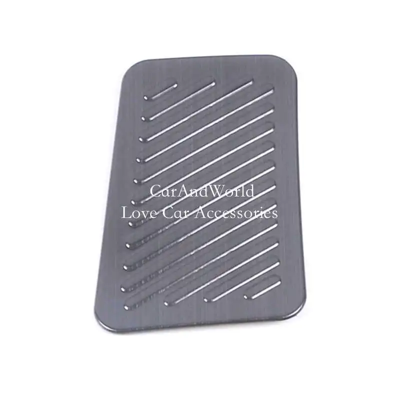Stainless Steel Left Foot Rest Pedal Panel Protector Plate Cover Trims Car Interior Accessories For Changan CS85 Coupe 2019-2023