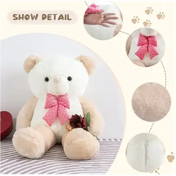 4英尺(約1.2米)大泰迪熊,巨型毛絨玩具,生日、聖誕節、情人節禮物,47英寸(約119厘米) 10 最佳銷售 巨型絨毛玩具 - №5
