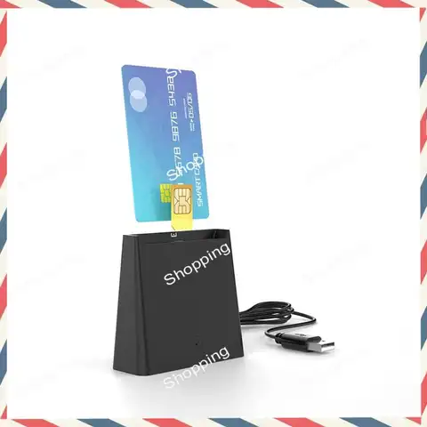 M20K USB Smart Card Reader ISO7816 Chip For Bank Card ID Card Class A, Class B And Class C (5V, 3V And 1.8V) Smart Cards