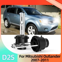 Roadsun 2PCS Car Light D2S 6000K Auto Headlight Bulb Bright HID Xenon Lamp 35W For Mitsubishi Outlander 2011 2010 2009 2008 2007