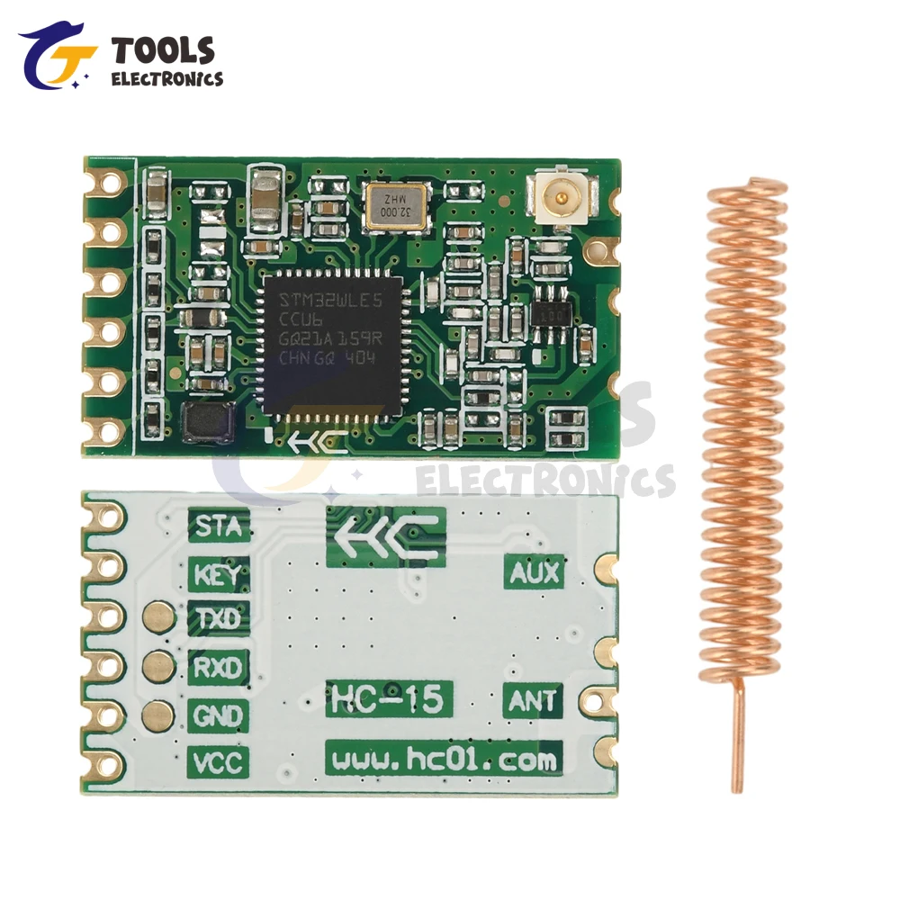 HC-15 LORA Wireless Serial Communication Digital Transmission Module 433MHZ/Serial Communication/UART/TTL Level DC 3.0-3.6V