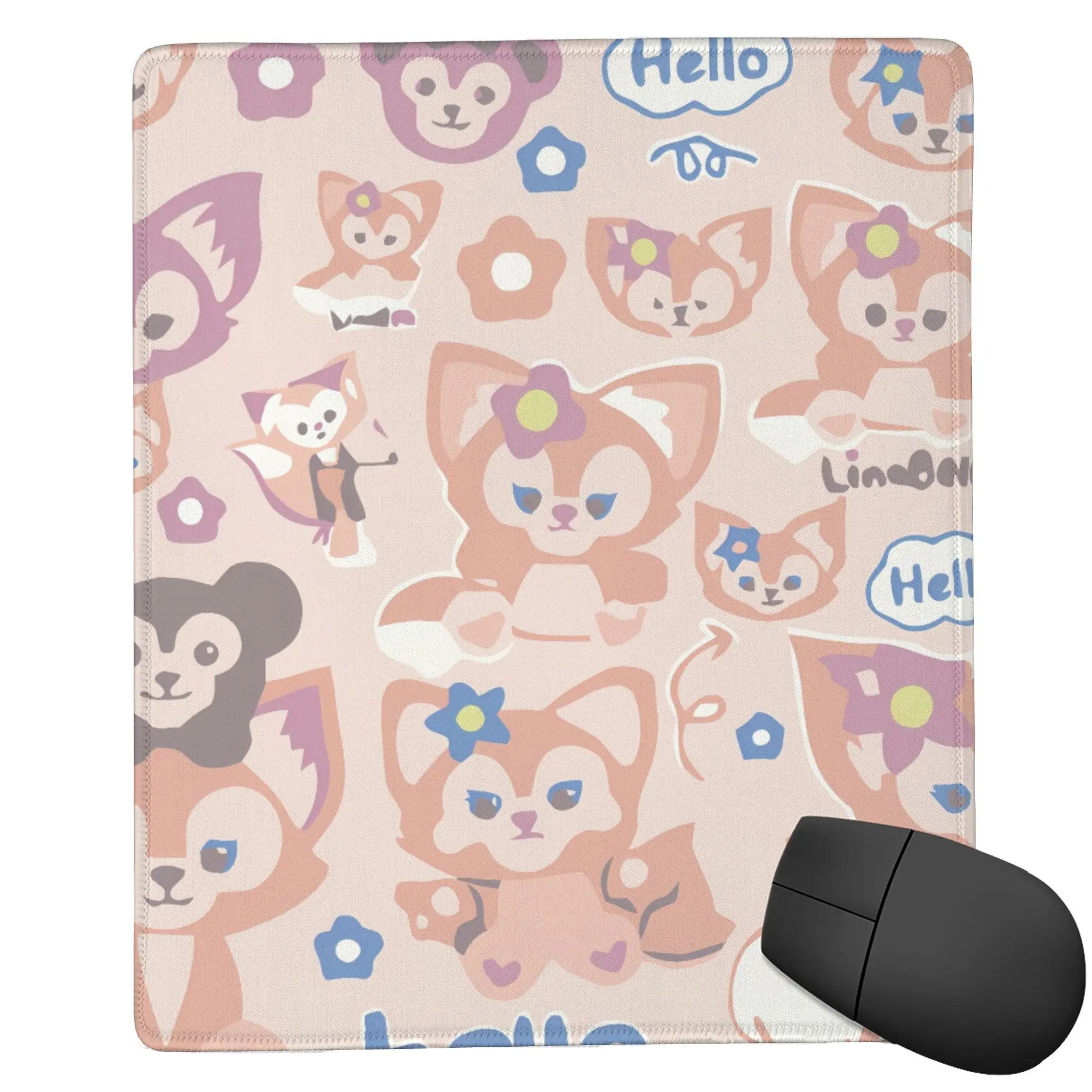 LinaBell Creatieve Universele Antislip Muismat Gaming Muizen Mat Nieuw Bureaukussen Comfortabel Voor Laptop PC