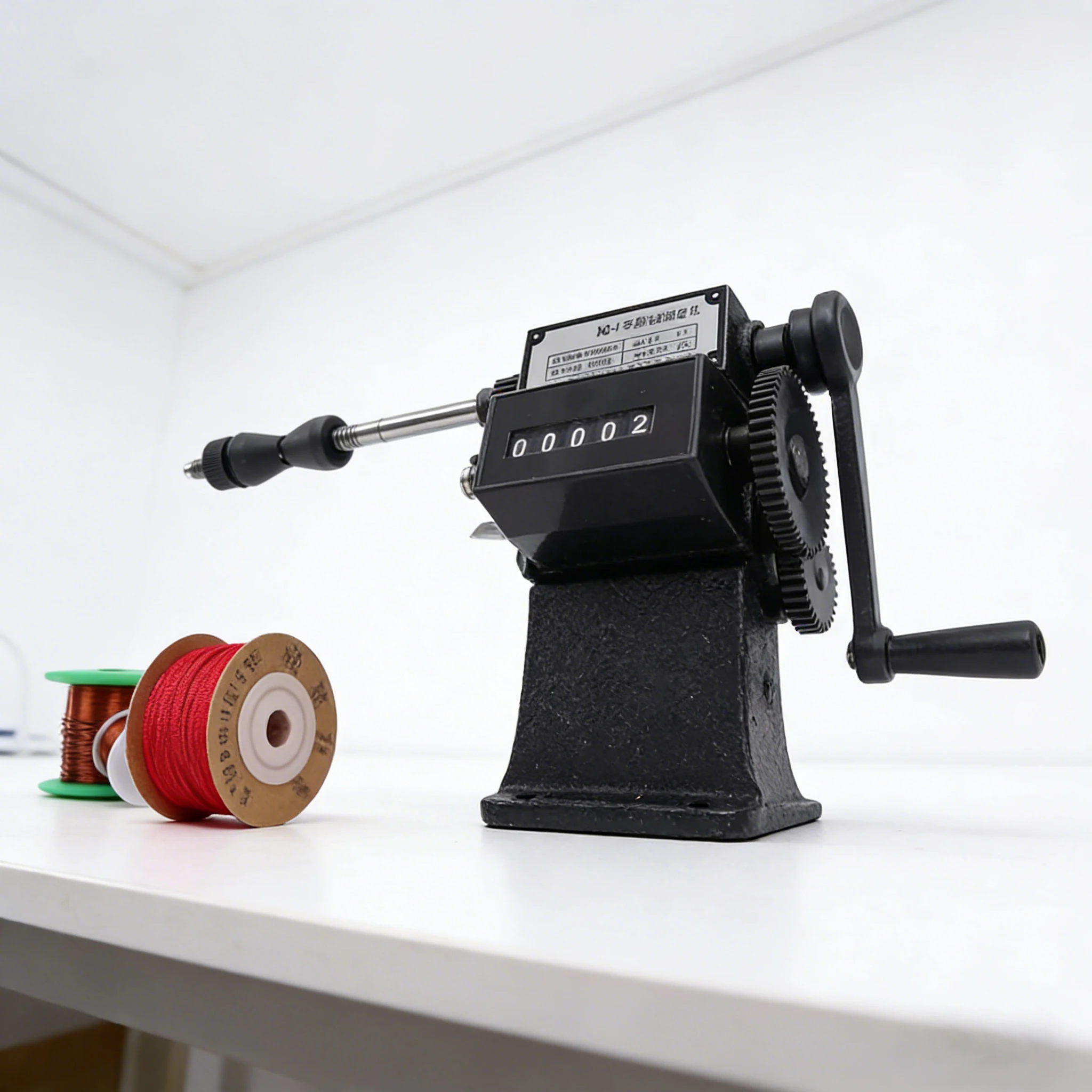 Manual Hand Shake Digital Display Wire Semi-Automatic Count Winding Machine Electrical Transformer Row Machine