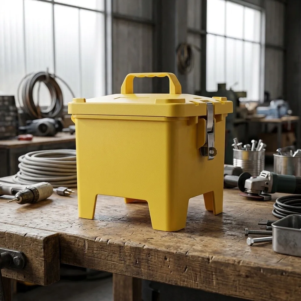 Industrial Portable Distribution Box for For construction Use with ABS For construction and Multi-Way Switch Support