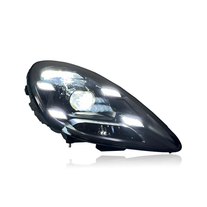 SJC Auto-Scheinwerfer für Porsche 2016–2023, 718, Boxster 982, Cayman 982C, LED-Matrix-Scheinwerfer