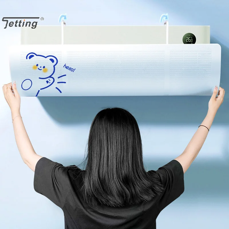 

Лобовое стекло кондиционера Bear, дефлектор воздуха с защитой от прямого обдува, универсальная настенная перегородка для выхода воздуха, домашняя направляющая крышка