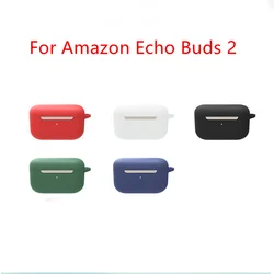 Per Amazon Echo Buds custodia 2 Cover per auricolari in tinta unita Fundas Shell accessori per auricolari in Silicone antiurto morbido