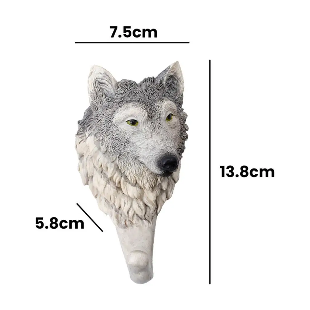 Key Holder Clothes Bar Home Decoration Storage Wall Hook Retro