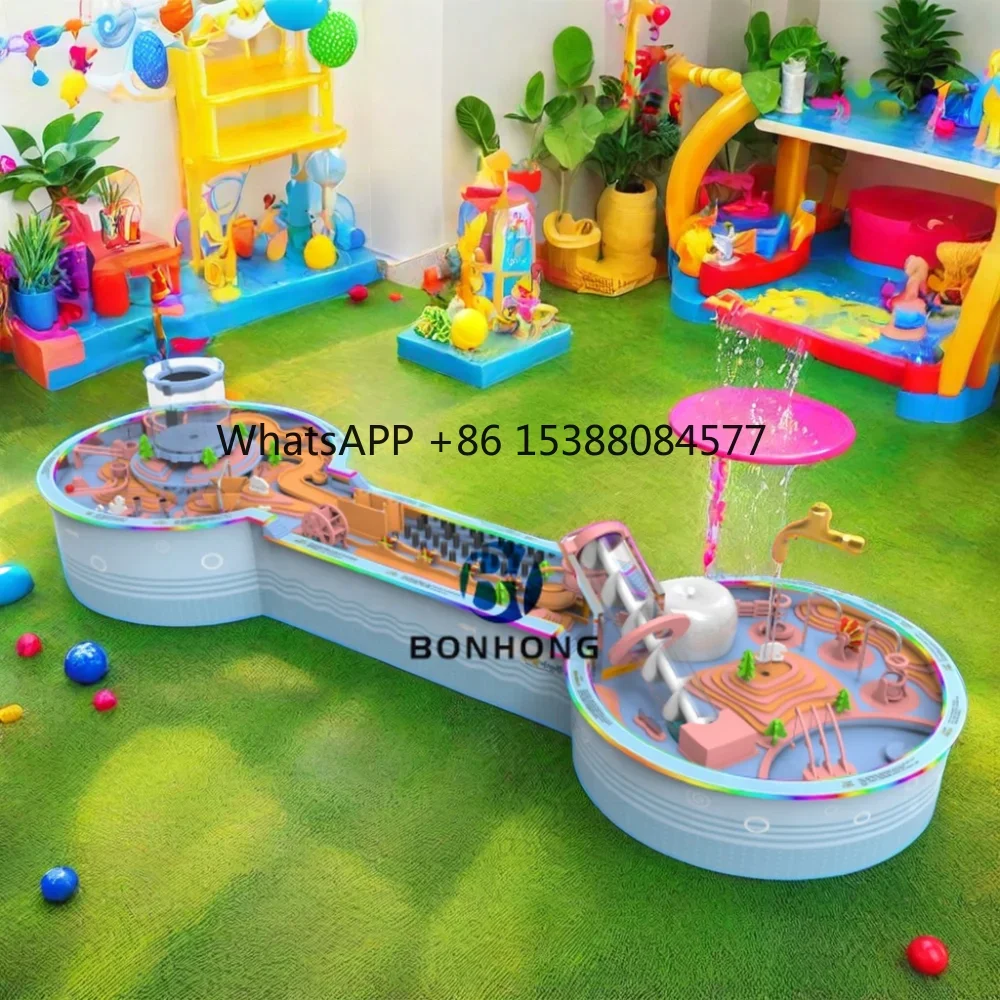 Bonhong Top Quality Indoor Water Project Sensory Water Play Table Game for Kids Science Museum