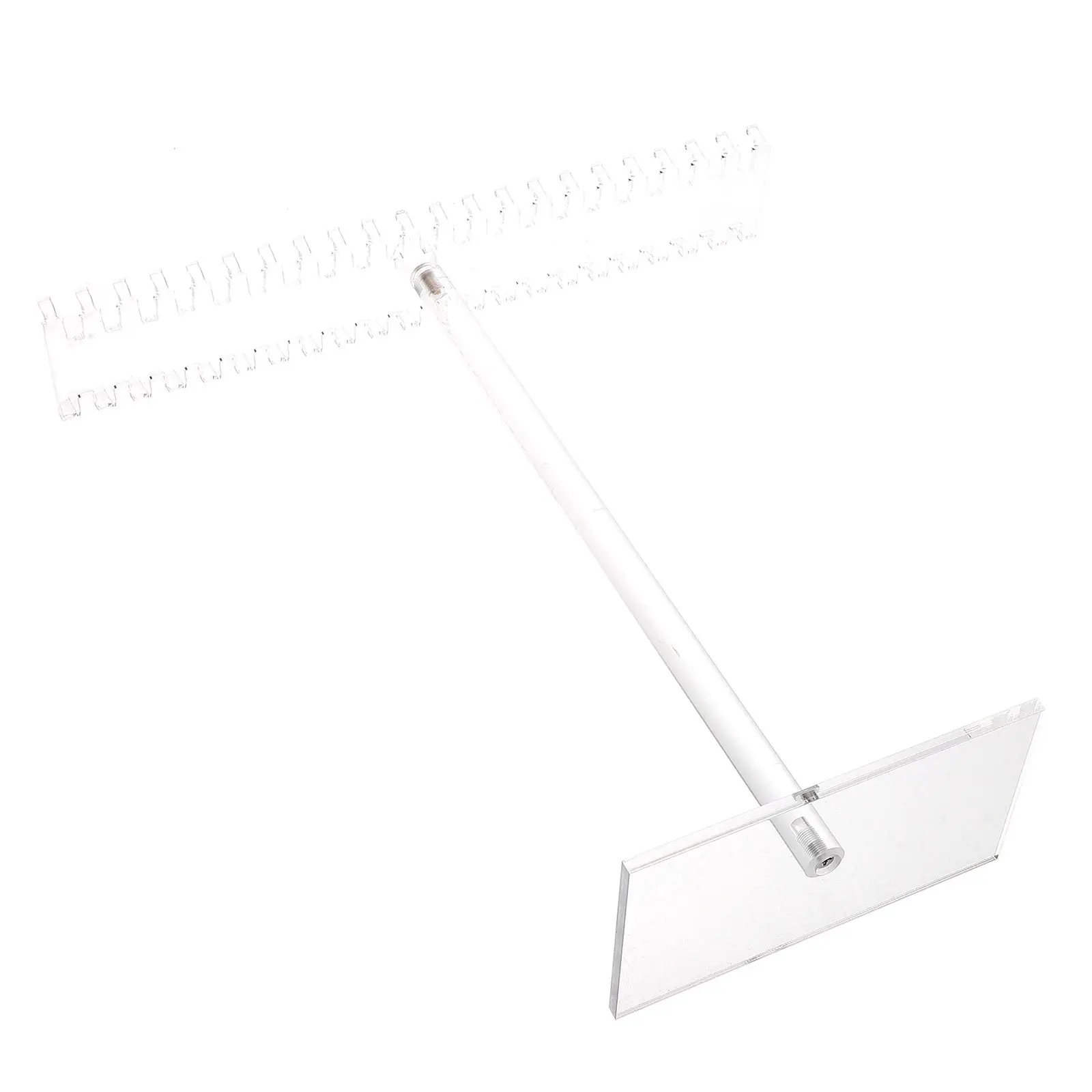 

Акриловая подставка для украшений, органайзер для демонстрации ожерелий, для рабочего стола, туалетного столика, ванной комнаты, домашнего декора, прозрачная подставка для хранения украшений