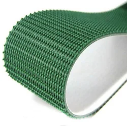 Perimeter:2800mmx200mmx5mm green pvc conveyor belt