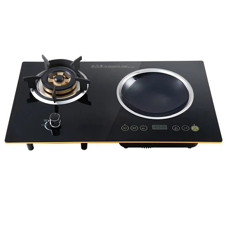 Gas Cooking Ranges Electric Dual-Purpose Gas Stove Gas Stove Embedded Induction Cooker One Gas One Electric Household Integrated