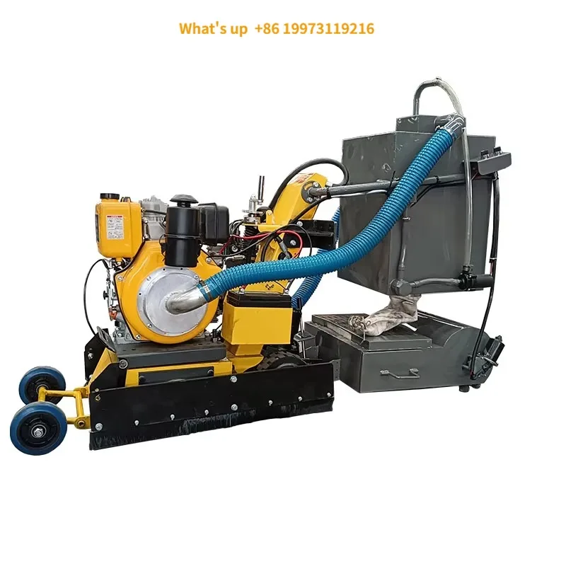 2026 Marking Remover for Thermoplastic Pavement Can Remo ve Markings and Has Its Own Dust Collection Function