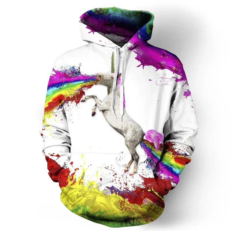 Colourful Graffiti 3D Print Hoodies Men Women Casual Oversized Hoodie Pullovers Hooded Sweatshirts Tracksuit Coats Kids Clothing