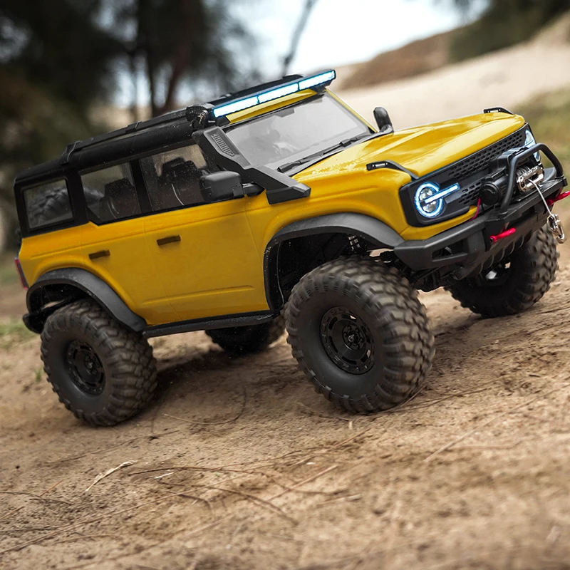 HB Rc Modell 1/10 Upgrade RC Crawler 4WD RTR 2,4G Elektrische Fernbedienung Rock Geländewagen mit Bunten LED Lichter Spielzeug – Detail 21