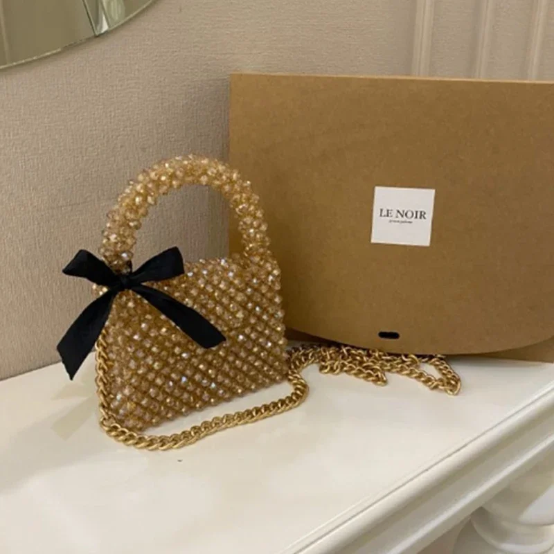 

Сумка с блестящими кристаллами, дизайнерская легкая роскошная высококачественная сумка через плечо с цепочкой, новая модная банкетная сумка с откидной крышкой, настраиваемая популярная