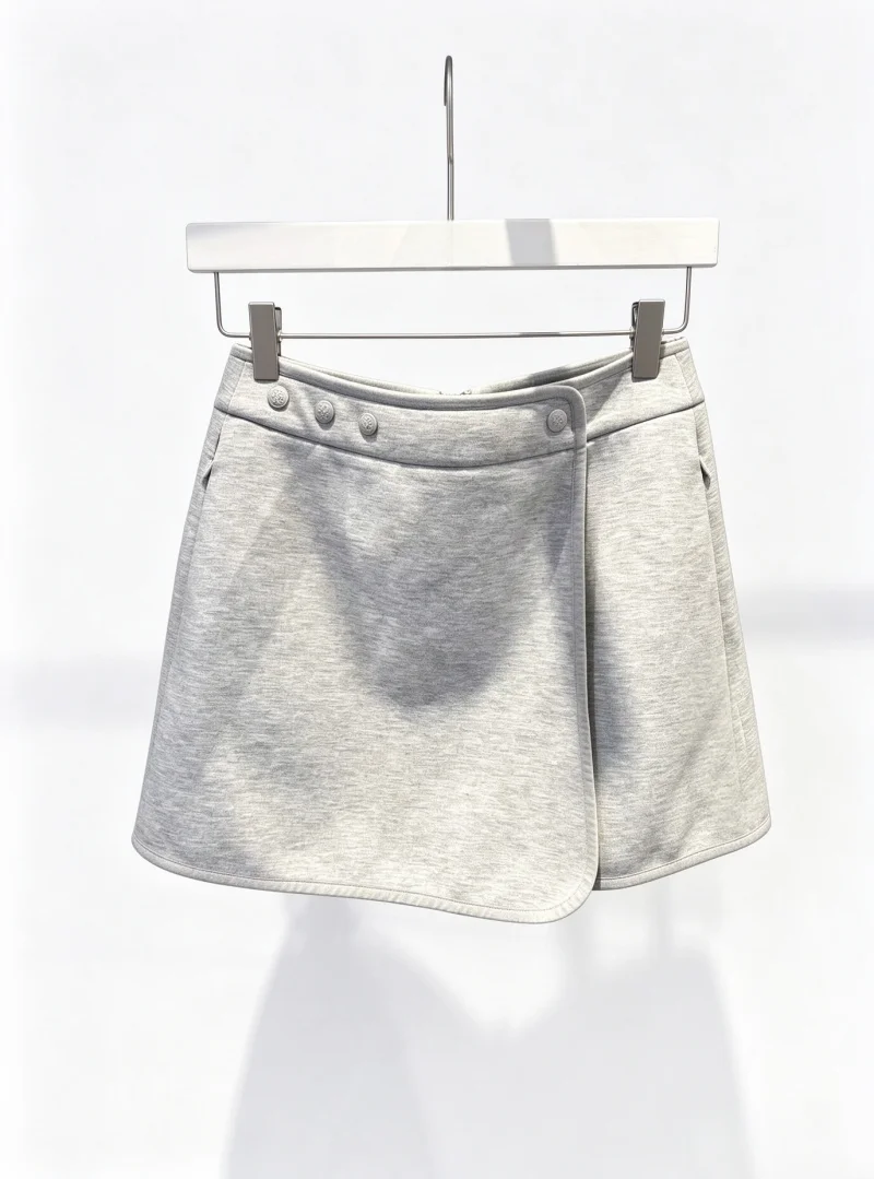 2026 Autumn  Ladies Solid Irregular Hem Golf Skort Fashion Versatile Outdoor Sports Women Golf Bottom Wear