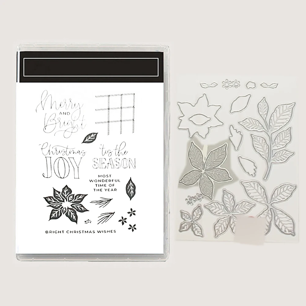 August 2026 Neue Metallstanzformen und -stempel und Heißfolien für Halloween und Weihnachten für DIY-Scrapbooking, Grußkarten-Dekoration, handgemachte Karten