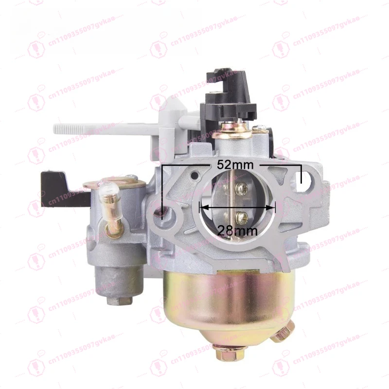 

190F 188F 5KW Engine Carburetor Kit Water Pump Rudder Handle Carburetor with Filter Cup Water Pump