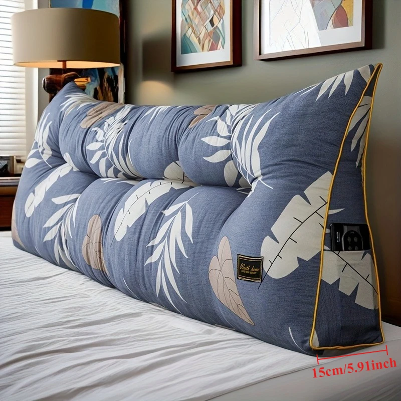All-Season  Large Backrest for Bed Durable and Comfortable Waist Cushion Removable Headboard Pillow  Подушки Декоративные