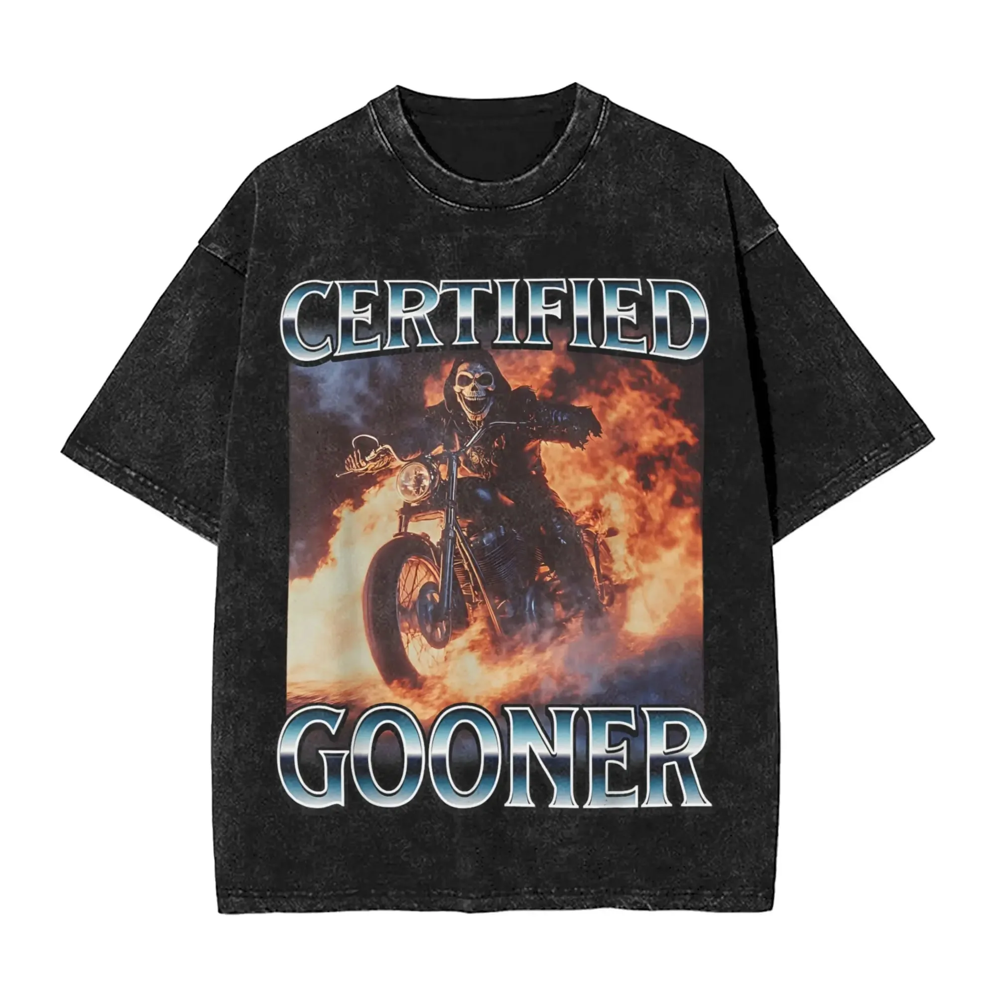 

Funny Meme Certified Gooner I Paused My Gooning Graphic Print T-Shirts Men Women Oversized Streetwear Cotton Tops Harajuku Tees