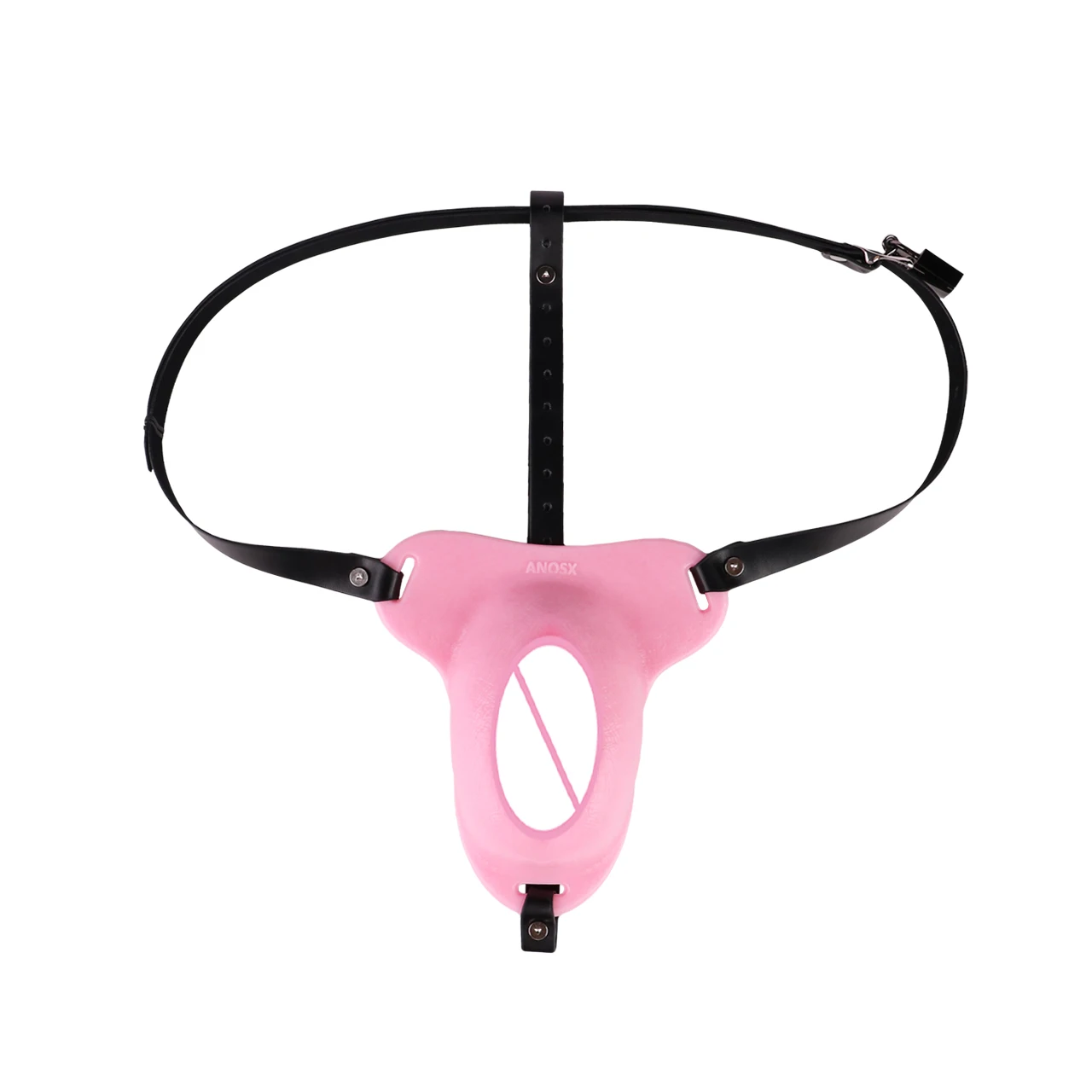 ANOSX Kandang Penis Wanita, Kandang Keperawanan Pria, Pengunci Penis Silikon, Klitoris Realistis Dengan Sabuk Keperawanan Yang Dapat Dikunci, Mainan Seks BDSM