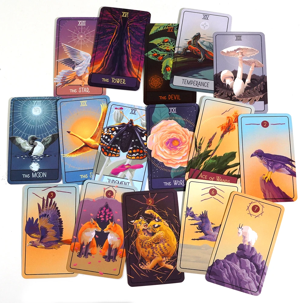 New The Pacific Northwest Tarot Inspired By The Natural Wonder Of This Magnificent Region Animal Fortune Telling Game Divination