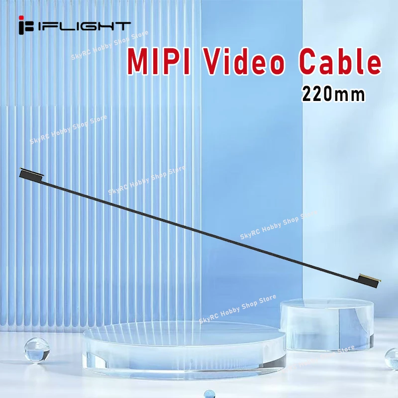 

Видеокабель IFlight MIPI, коаксиальный кабель 130 мм/220 мм для воздушного блока O4 Pro, детали для дронов O4 VTX FPV