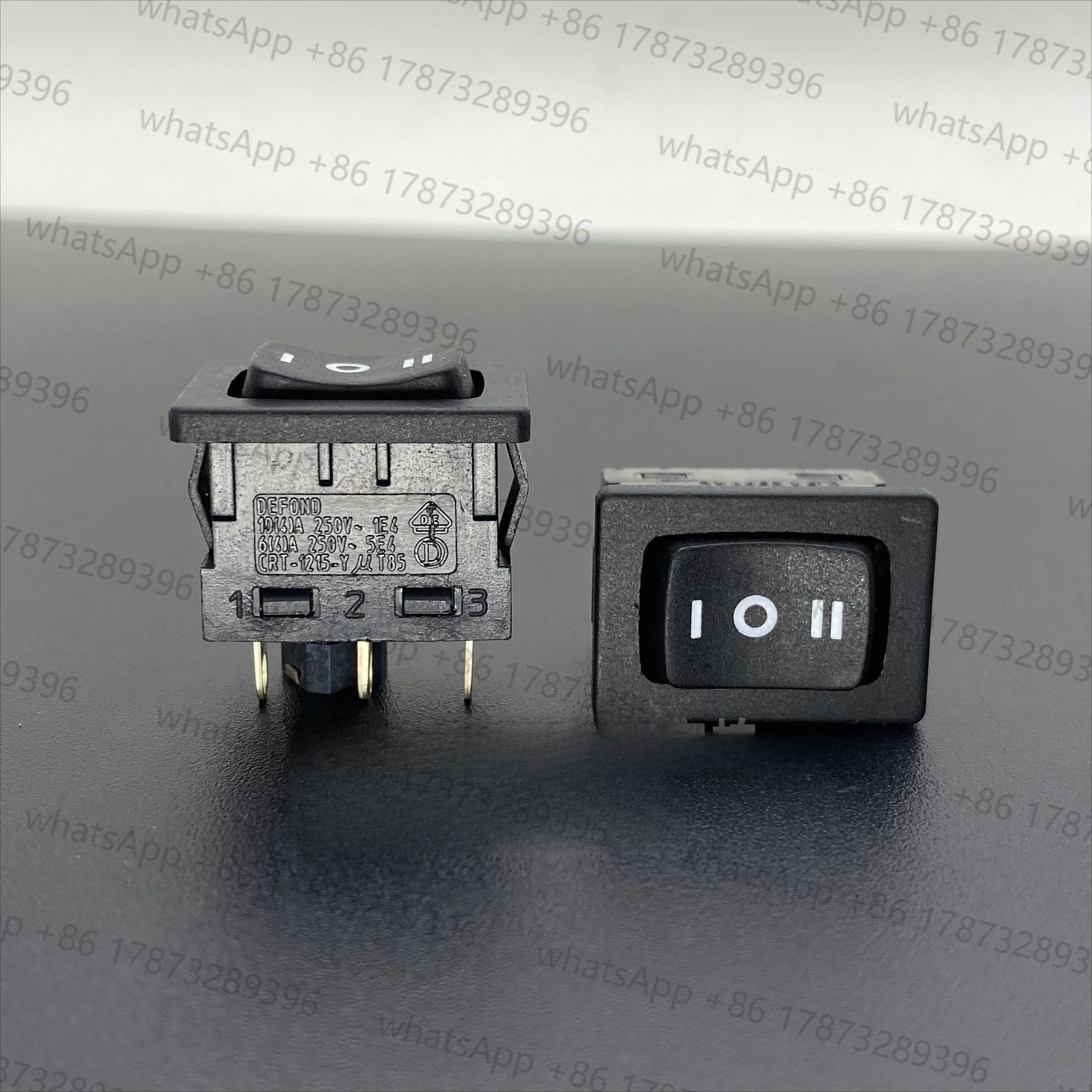 10 قطعة crt-1215-Y إمدادات الطاقة قارب من نوع التبديل 10A عالية الحالي 3 دبوس 3 موقف تبديل زر مفتاح