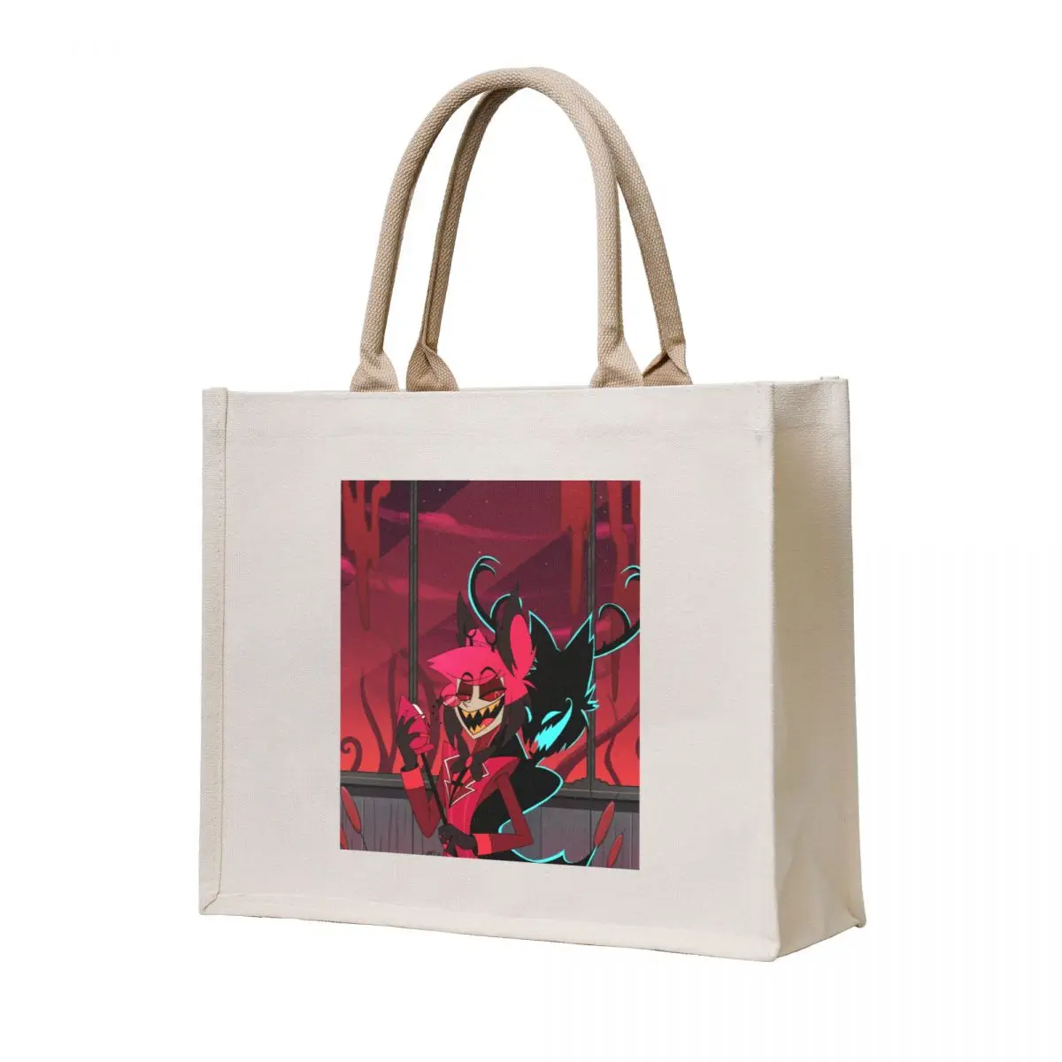 Alastor and his Shadow Tote Bag custom tote bag hand bags Women's shopping bag Women's shopper