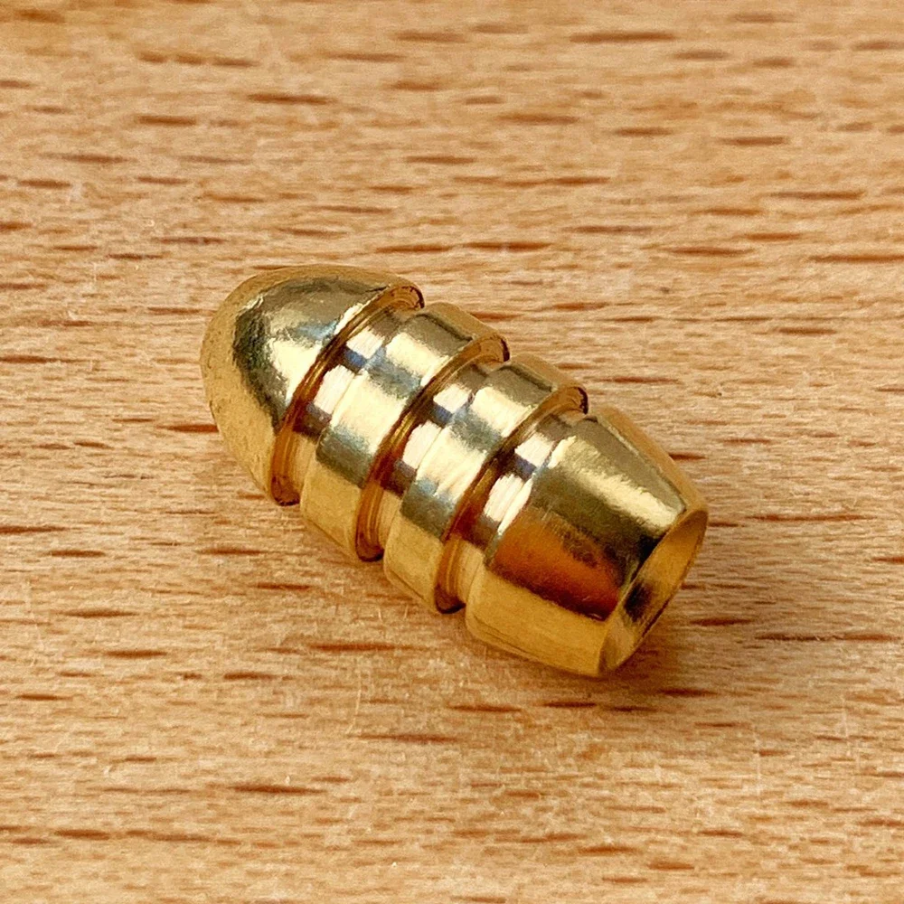 20 Stück Messing Kupfer Angeln Sinker Gewichte RIG 1,8g 3,5g 7g 10g Set für Weichköder Rigging und Fliegenbinden Tackle Zubehör – Detail 5