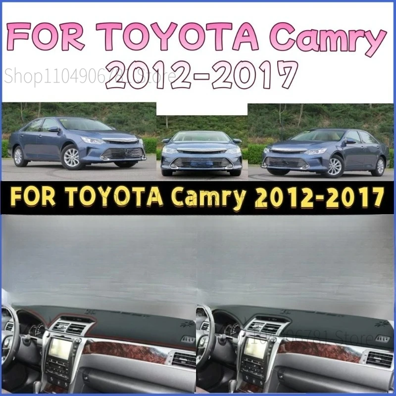 

Для TOYOTA Camry 201220132014201520162017Автомобильный коврик для приборной панели, коврик для приборной панели, солнцезащитный козырек, чехол для приборной панели, аксессуары для ковров