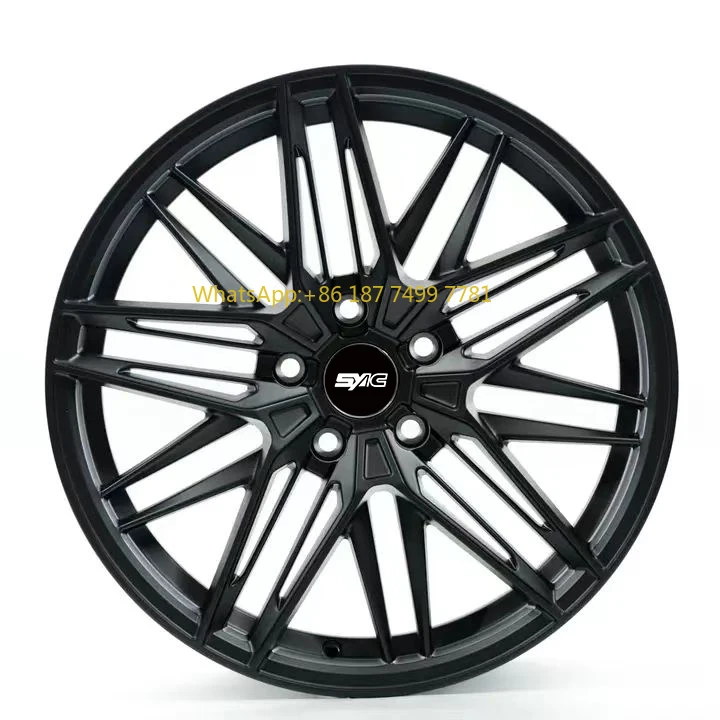 

Высокопроизводительные колеса SYAC для гоночных автомобилей, 18-22 дюйма, моноблочные кованые колеса из алюминиевого сплава по индивидуальному заказу