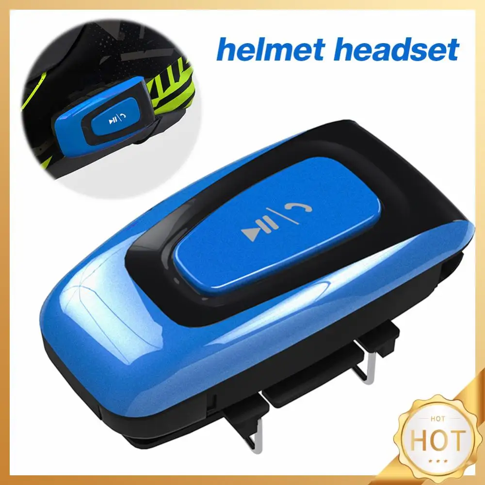 Motorcycle Helmet Headphone Bluetooth-Compatible 5.0 Waterproof Riders Motorcycle Headset BT 5.0 Noise Reduction With Microphone