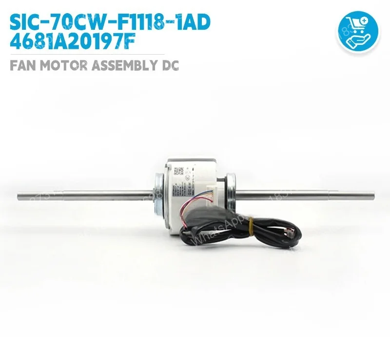 Conjunto de Motor de Ventilador DC SIC-70CW-F1118-1AD 4681A20197F para Unidad Interior Multi-V, DC310V 8P 154W 1490r/min, Repuestos para Aire Acondicionado