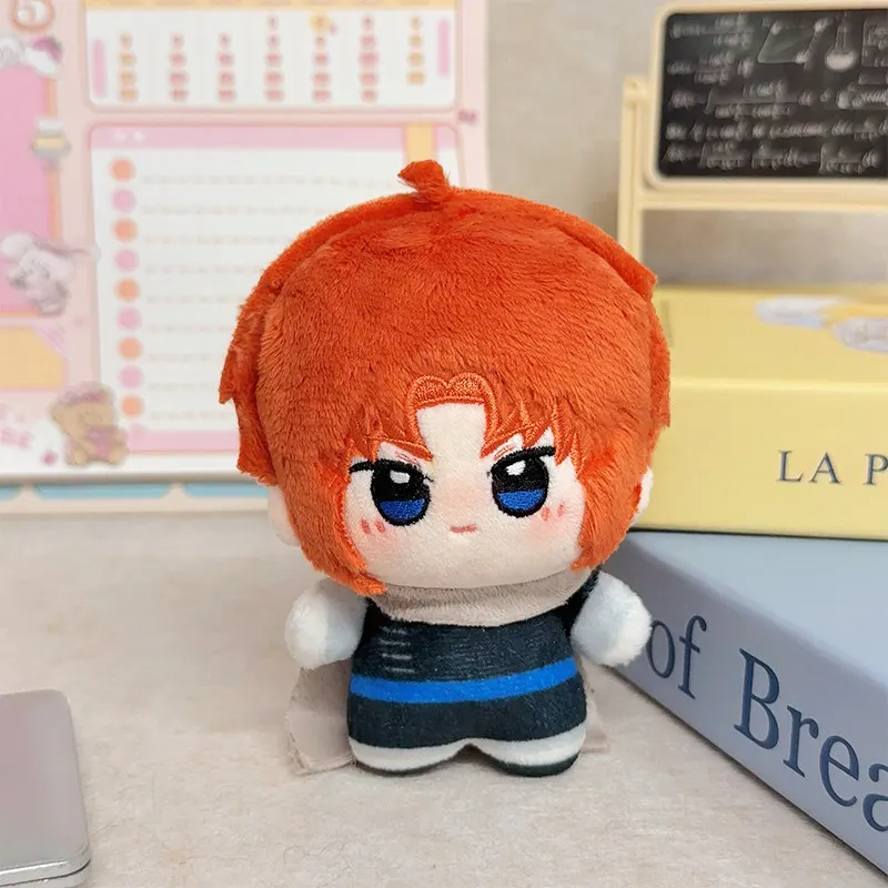 Nuevo llavero de peluche Sakata Gintoki, bonito llavero de muñeco de peluche gintama, decoración para mochila, regalo de cumpleaños y Navidad para niños