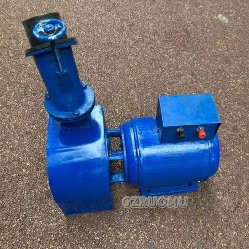 Hydraulic Generator 1.5KW Water Turbine Automatic Voltage Stabilization Oblique Impact Hydraulic Generator Terminal Copper Wire