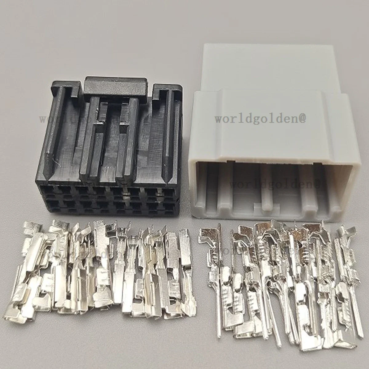 16P Female Auto Audio Plug Housing 917981‑6 car connector for Car Radio Amplifier CD Player Wiring Harness Repair