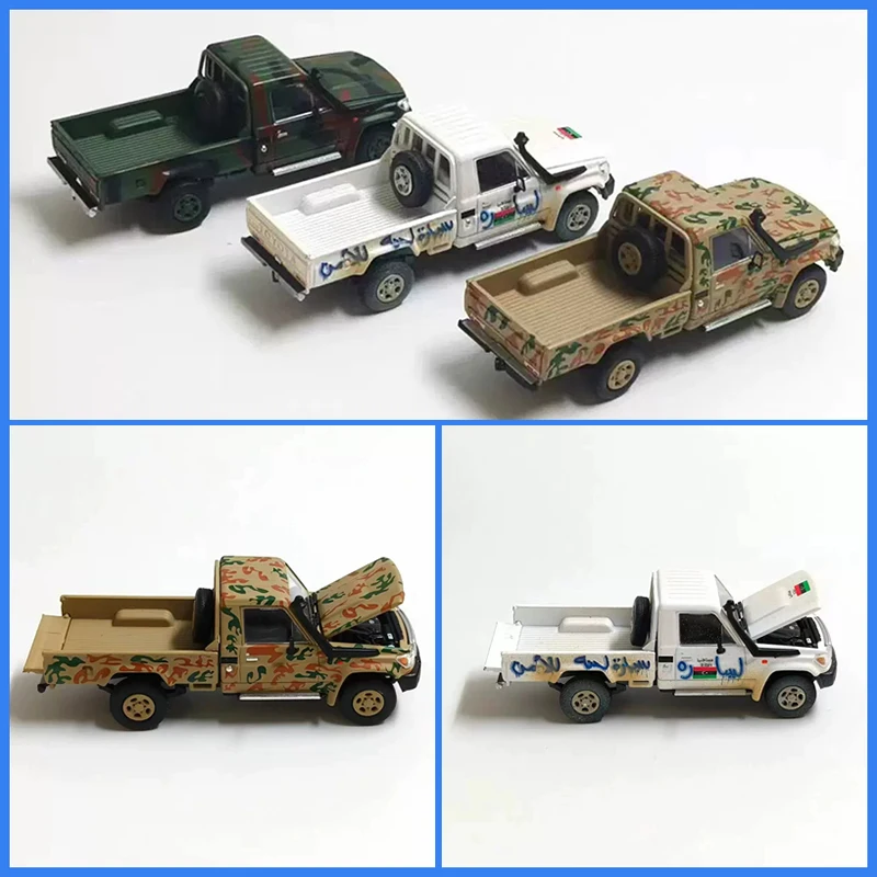 

Rhino Model 1:64 Scale LC79 Pickup Truck Simulation Alloy Car Model Classic Collectible Ornament
