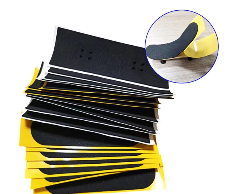 Toets Foam Grip Tapes Voor Vinger Skateboard Anti-Slip Houten Toets Dek Plakband Stickers Grip Tapes Black Mat