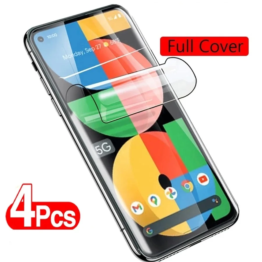 4PCS Hydrogel Filme Für Google Pixel 7a 7 7Pro 6a 6 6Pro 5A 5G 5 Pixel7 Pixel7Pro Pixel6A Pixel6 Pixel5A Screen Protector