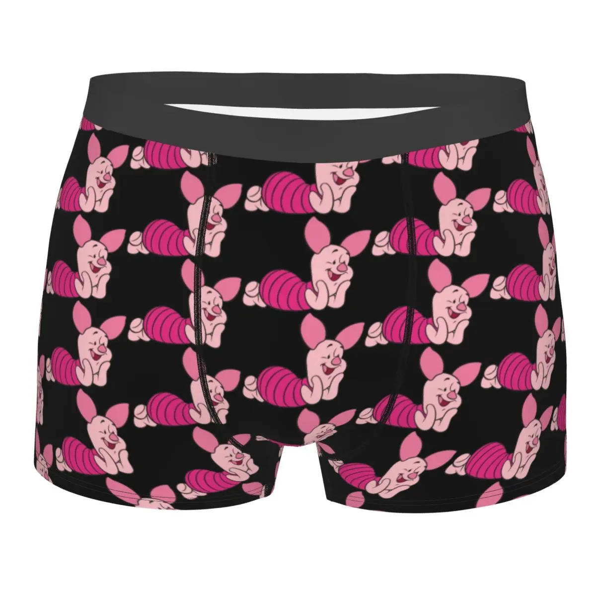 

Мужские трусы-боксеры с мультяшным принтом «Большой фильм Пиглета», оригинальные трусы-шорты