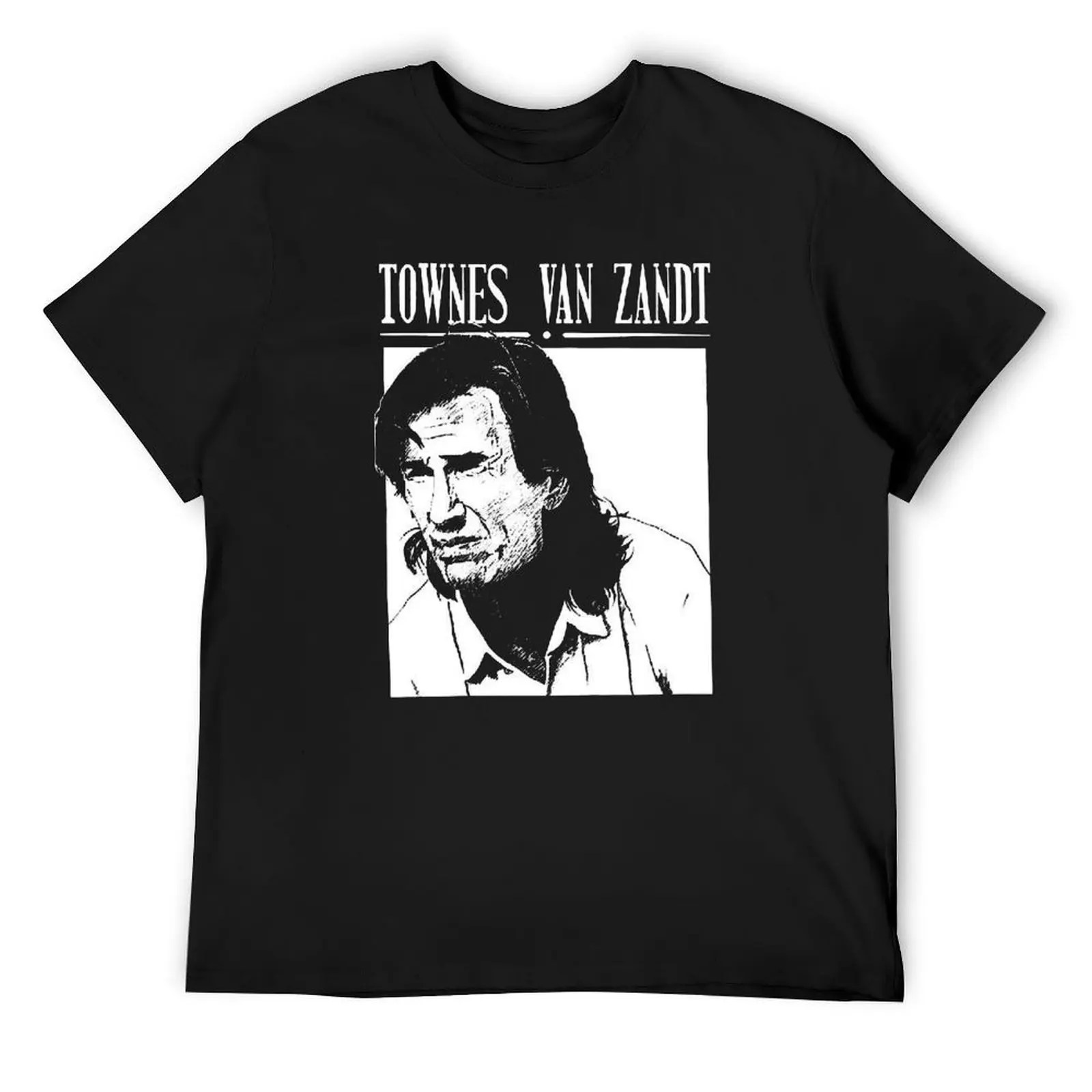 

Townes Van Zandt 16 T-Shirt custom t shirt sweat street wear quick-drying mens graphic t-shirts big and tall