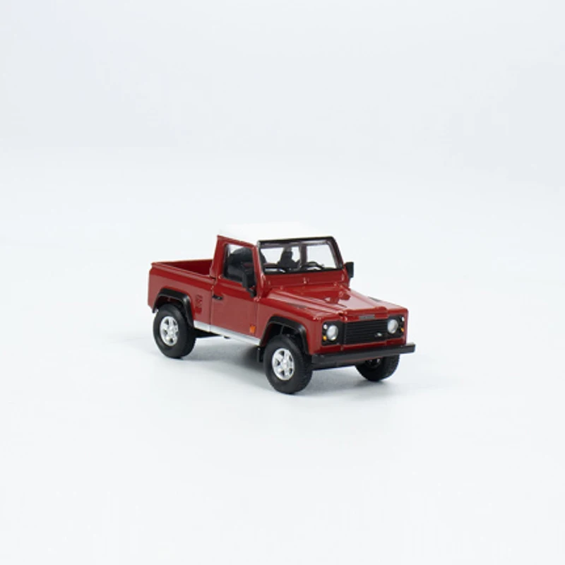 MINI GT 1:64 Model Car Land R Defender 90 Pickup Masai Red #323