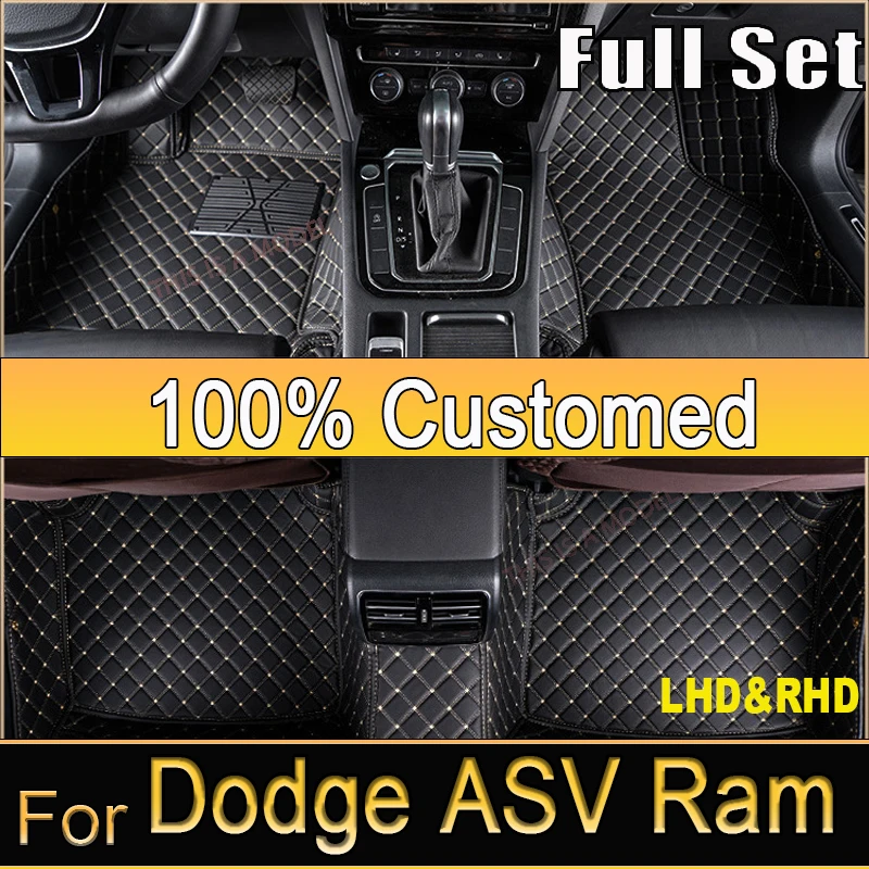 

Автомобильные коврики для Dodge ASV Ram 1500 DT 2019 ~ 2022, кожаные коврики для защиты от грязи, напольный коврик, аксессуары для интерьера автомобиля