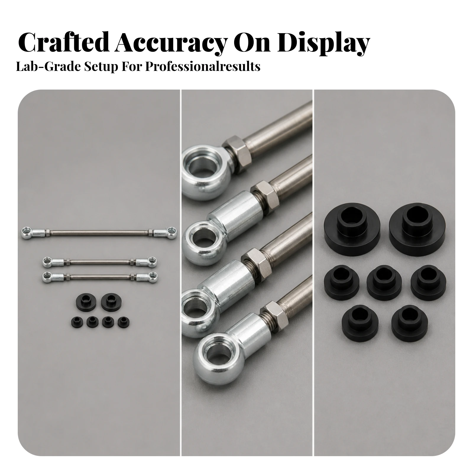 Gear Linkage Push Rod Kit Rust-Resistant Gear Change Linkage Repair Kit Part Long-Lasting Hardware Metal for Car DIYers