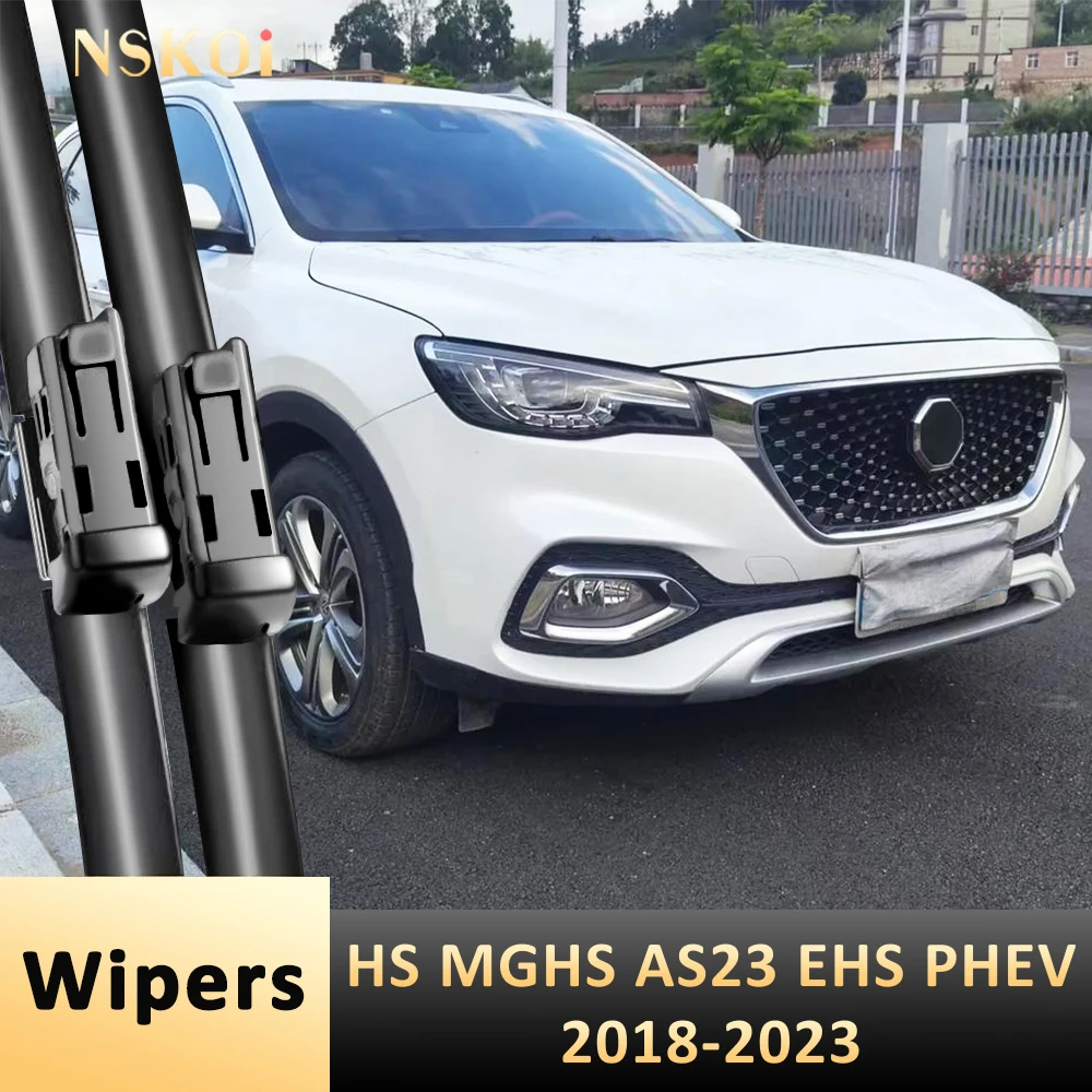 Auto-Frontscheibenwischer für MG HS MGHS AS23 EHS PHEV 2018 2019 2020 2021 2022 2023 – Scheibenwischerbürsten für die Windschutzscheibe